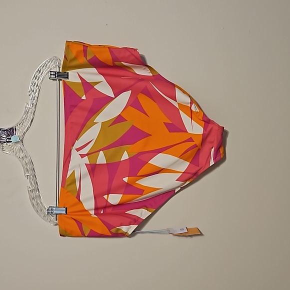 Kona Sol multi color high waisted full coverage bathing suit bottom.  NWT - Picture 5 of 6